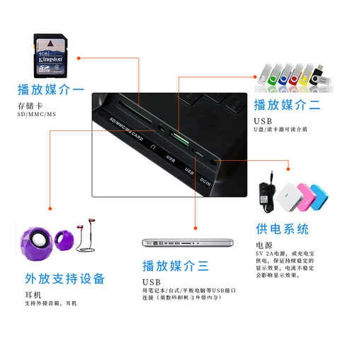 Черная цифровая электронная фоторамка, электронный фотоальбом, P12, 12 дюймов