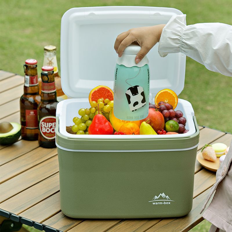 保温箱商用摆摊冷藏箱车载户外冰箱手提便携外卖食品保冷保鲜冰桶 - 图1