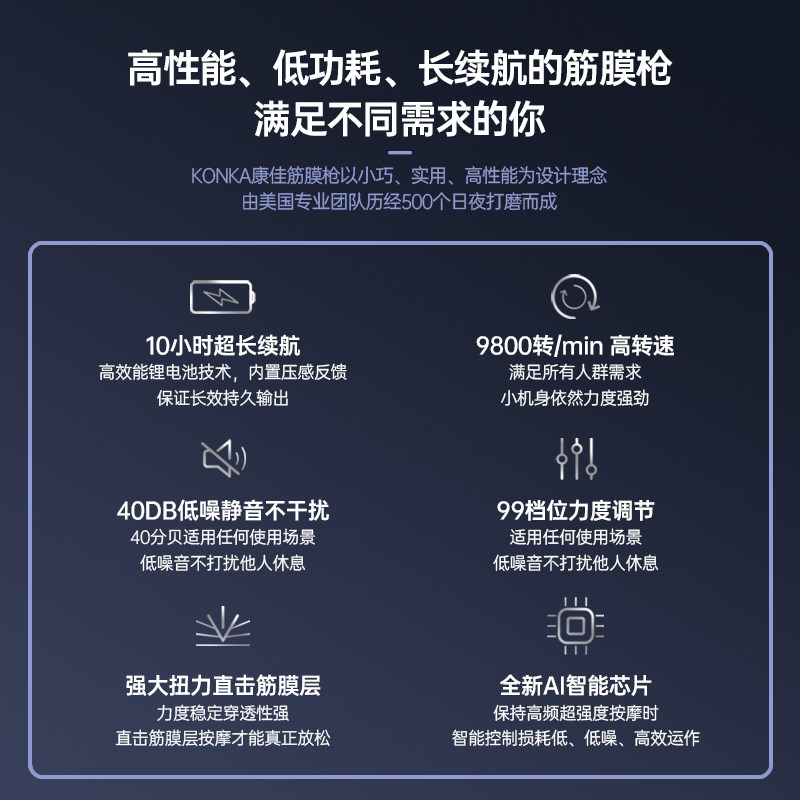  konka康佳奇创筋膜枪