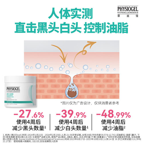 霏丝佳湿敷棉片B5保湿补水舒缓泛红保湿祛痘净透爽肤控油去角质 - 图3
