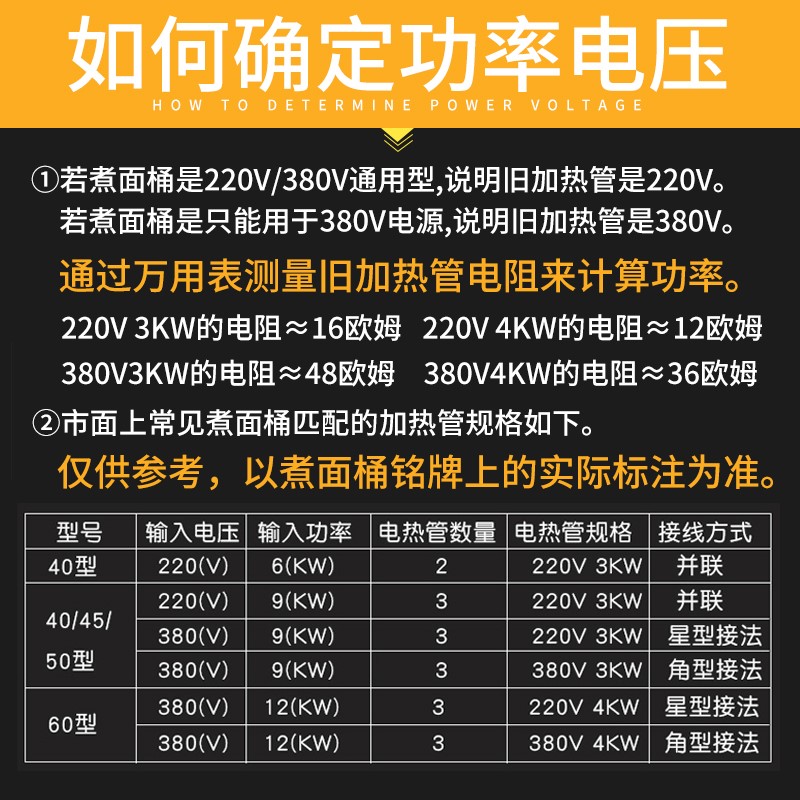 蒸煮炉电热管煮面桶汤面炉毛巾机加热管双U型弯头发热管380V220V - 图3