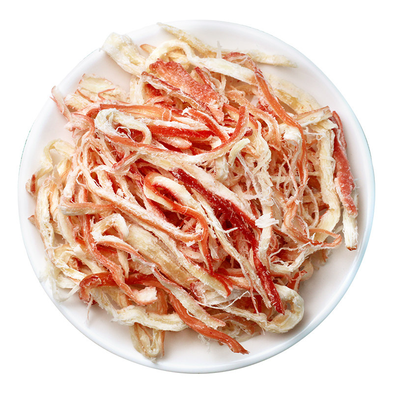 唐妖手撕鱿鱼丝500g原味条丝鱿鱼须 唐妖食品即食鱿鱼零食