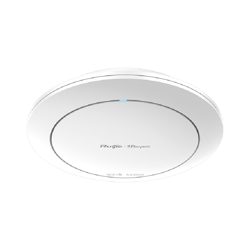 锐捷睿易全屋WiFi覆盖网关POE路由器AC一体机无线吸顶AP套装RG-EAP262E  WiFi6千兆AX3000高速大户型别墅商用