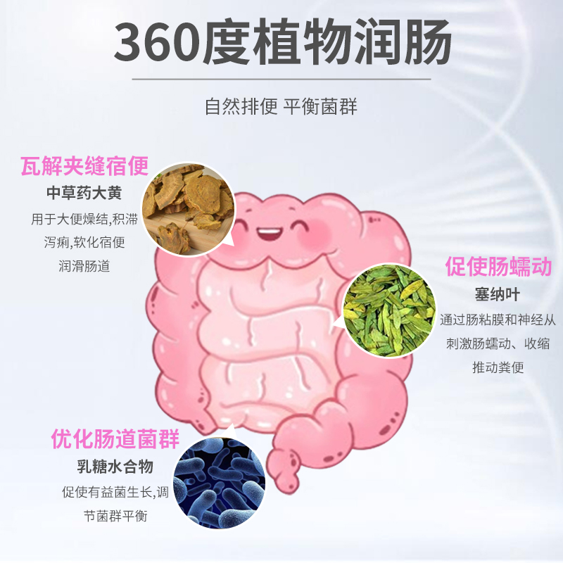 日本皇汉小粉丸便秘药正品400粒 米莱雪医药海外国际肠胃用药