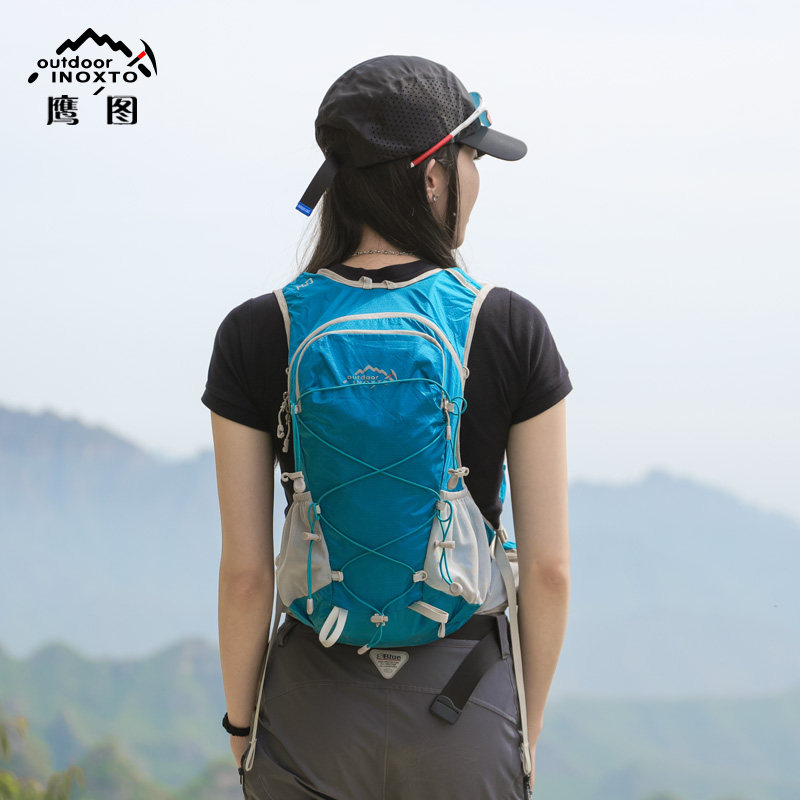 INOXTO hiking lightweight mountaineering bag can hold poles