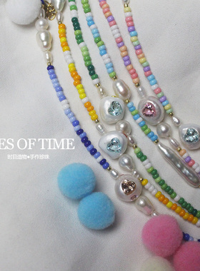 时目造物天然珍珠锁骨链原创设计