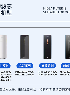 美的净水器滤芯MRC1882A-600G