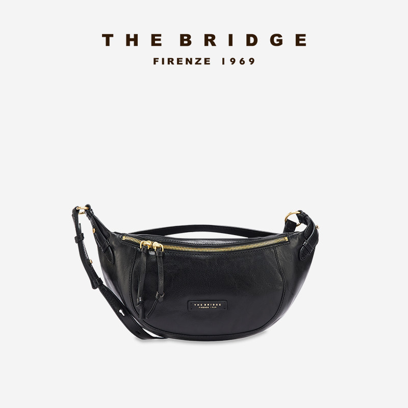 The Bridge/桥牌  STODO系列手工牛皮植鞣工艺女士胸包,淘宝优惠券,粉丝福利购,淘宝优惠卷