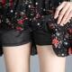 2024 summer new short skirt floral chiffon skirt skirt women's high waist short skirt A-line skirt pleated skirt anti-light skirt 2024 summer new short skirt floral chiffon skirt skirt women's high waist short skirt A-line skirt pleated skirt anti-light skirt