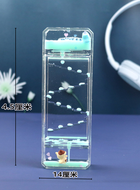 亚克力桌面摆件卡通风书房