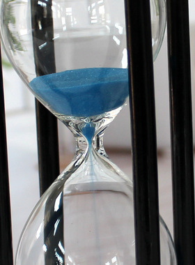 大号30分钟木架沙漏玻璃创意摆件情侣生日礼物毕业季教师节礼品