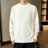 Цветной трендовый тонкий шерстяной трикотажный свитер, осенний, в корейском стиле, оверсайз