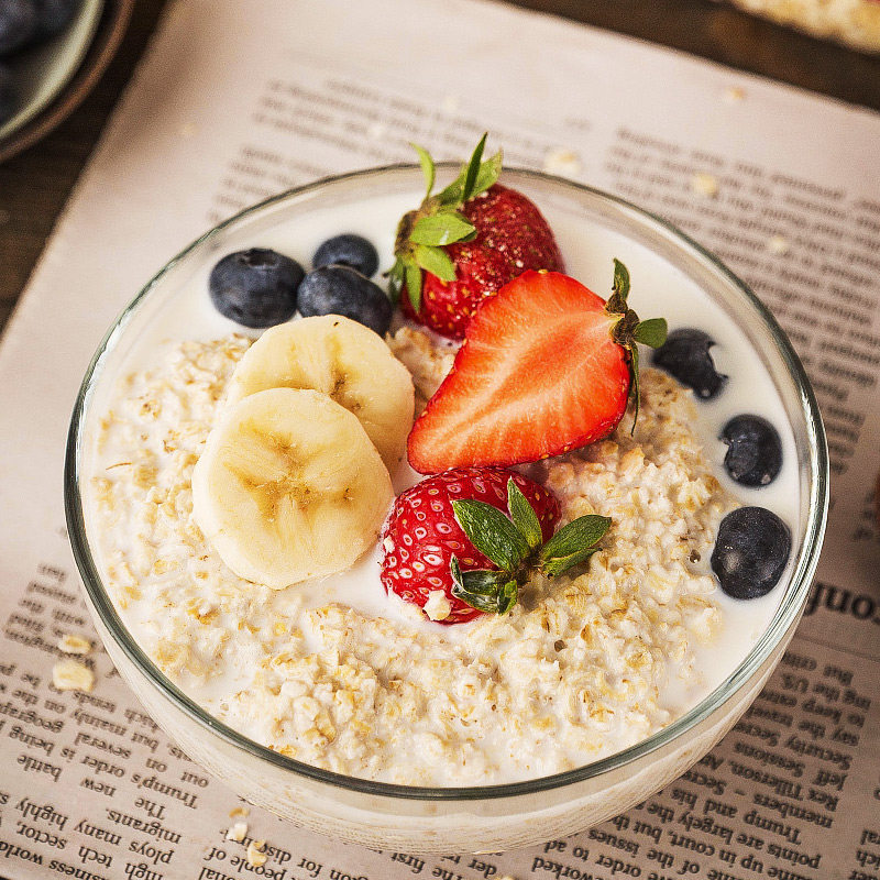 【实惠5斤装】澳洲燕麦片即食速溶原味无添加无蔗糖中老年燕麦片