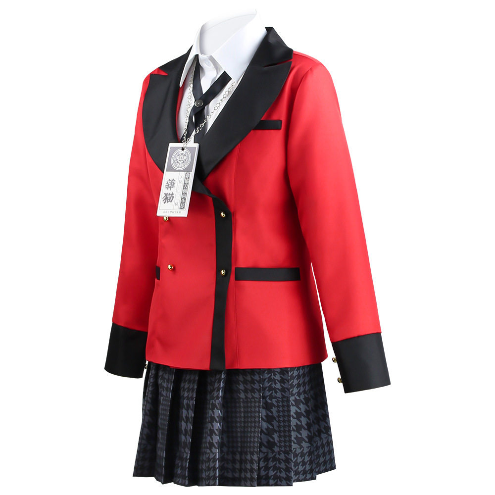 狂赌之渊蛇喰梦子 桃喰绮罗莉 梦见弖优芽美cosplay女校服 现货