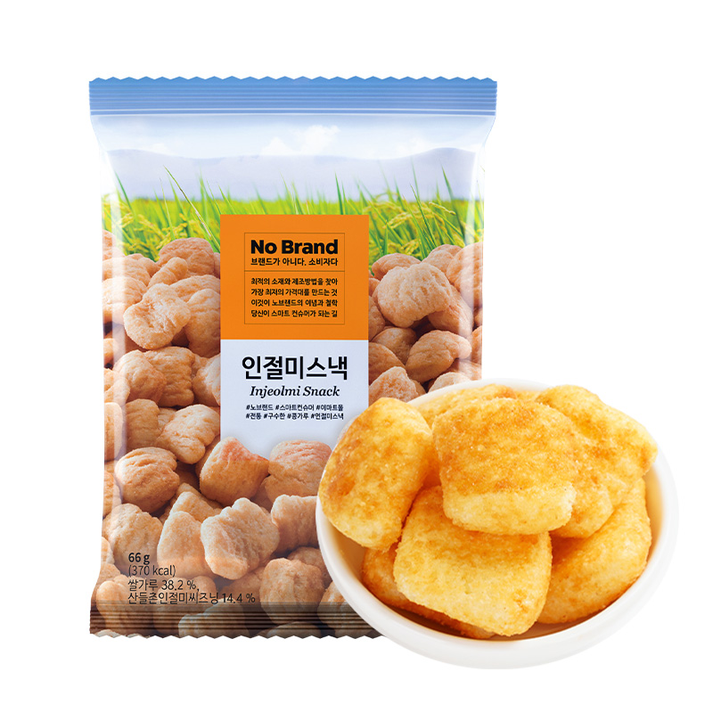 【直播专享】NoBrand诺倍得年糕小食韩国零食办公室解馋食品66g*3