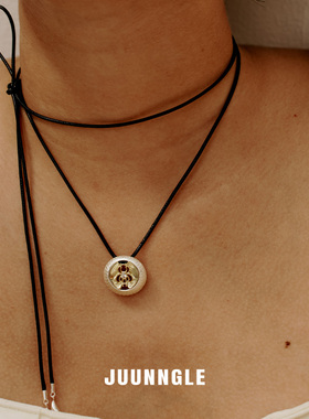 Juunnglelab六瓣木兰团花项链