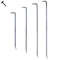  Zhengzong Yangs family old masters six-seamed steel crowbar crowbar-crowbar grab-hook-crowbar dismantling machine tool can screw thread steel