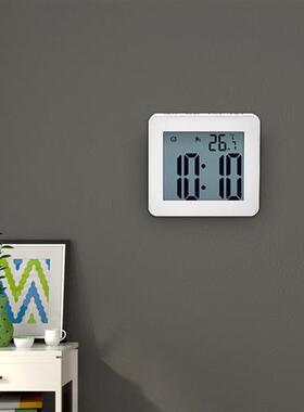 防水挂钟计时定时器 简约LCD浴室钟 厨房电子闹钟钟表clock