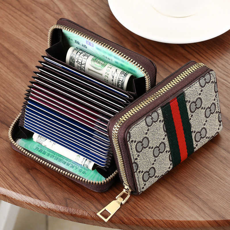 卡包大容量多卡位驾驶证男女零钱包 starfruit卡包