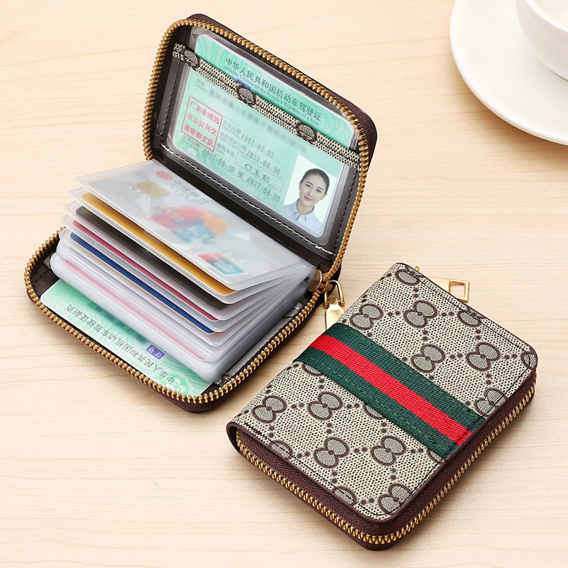 女小巧大容量多卡位零钱一体驾卡包 starfruit卡包