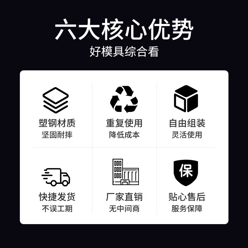 梁托模具别墅檐托牛腿模型罗马柱屋檐线欧式别墅塑料建筑模板全套 - 图1