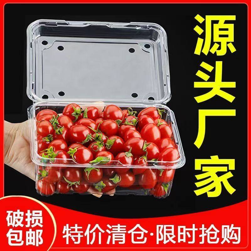 一次性水果盒子 带盖透明塑料草莓盒一斤装500克打包盒水果包装盒,淘宝优惠券,粉丝福利购,淘宝优惠卷