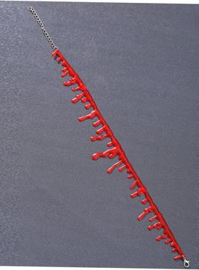 Halloween decorative horror vampire Diablo blood Necklace
