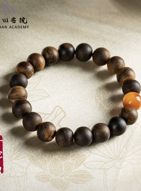 普陀山诵经加护沉香手串加里曼丹