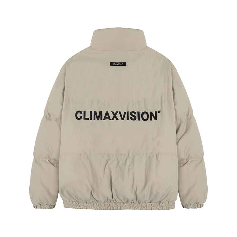 CLIMAX VISION压胶字母印花棉衣加厚保暖休闲面包服外套冬季棉服 - 图3