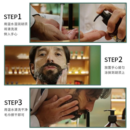 PRORASO Men's Beard Wash Italy