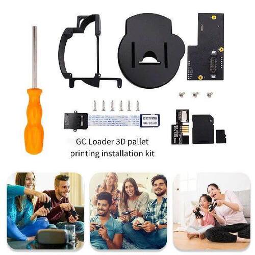 3D Printer Mount Kit for Gamecube GC Loader Professionbal - 图3