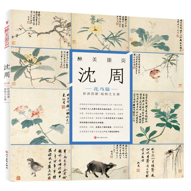 正版 醉美册页沈周花鸟篇 东庄图册马嵬八景图册沈周画集山水画册页山水画临摹范本国画书籍山水画教材入门写意小品书籍 颂雅风ys