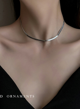 嘻哈双层叠戴项链女中性配饰