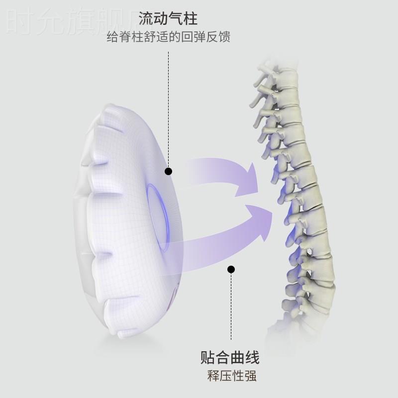 waff法国欧小白人体工学便捷充气护腰靠垫办公室久坐神器抱枕睡垫 - 图2