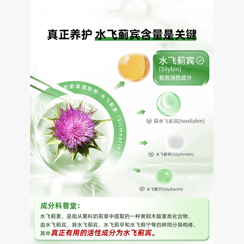 【自营】和丽康herbsofgold护肝片 天猫国际自营全球超级店蓟类
