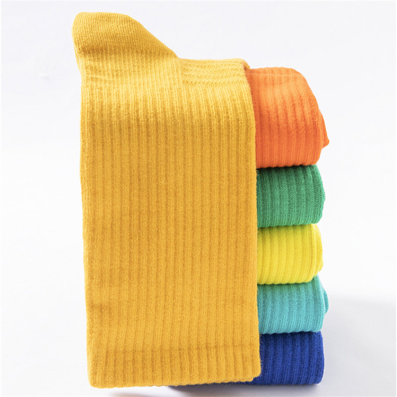 袜子男中高筒袜纯棉防臭夏季薄运动吸汗透气橙色宝蓝高帮长袜黑白,淘宝优惠券,粉丝福利购,淘宝优惠卷