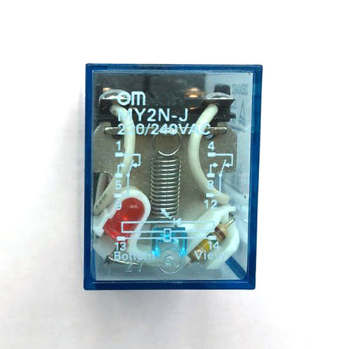 8脚IEC255  250VAC小型中间继电器MY2N-J AC220V/DC24V/12/110V - 图1