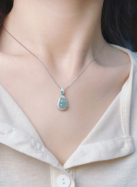 520礼物招财福禄玉项链送女友