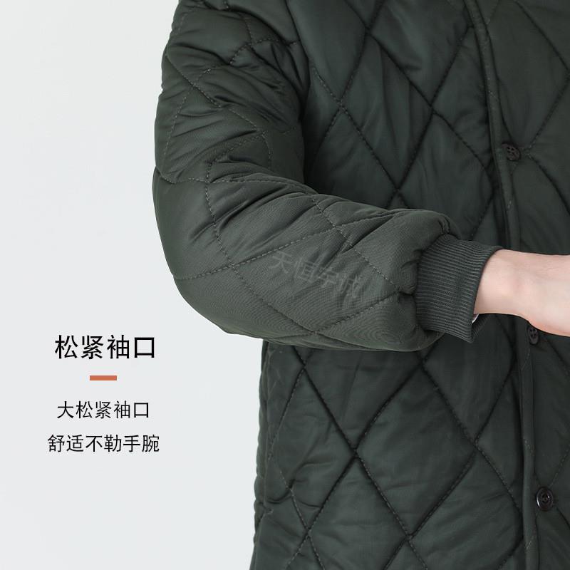 2024新款冬季加绒加厚棉衣棉裤御寒棉服冬季工作服保暖男式套装冷-图0