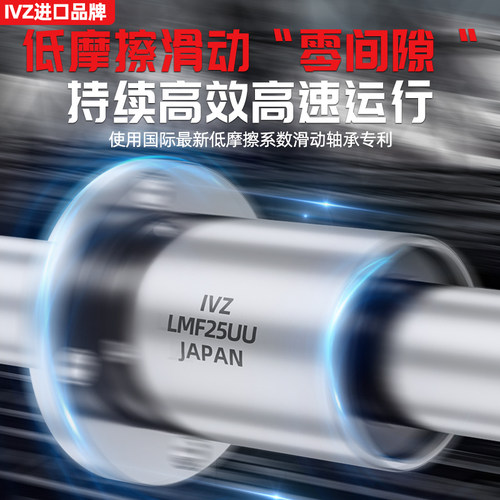 进口圆法兰直线轴承滚珠13滑动LMF6 8 10 12 16 20 25 30 35 40UU - 图2