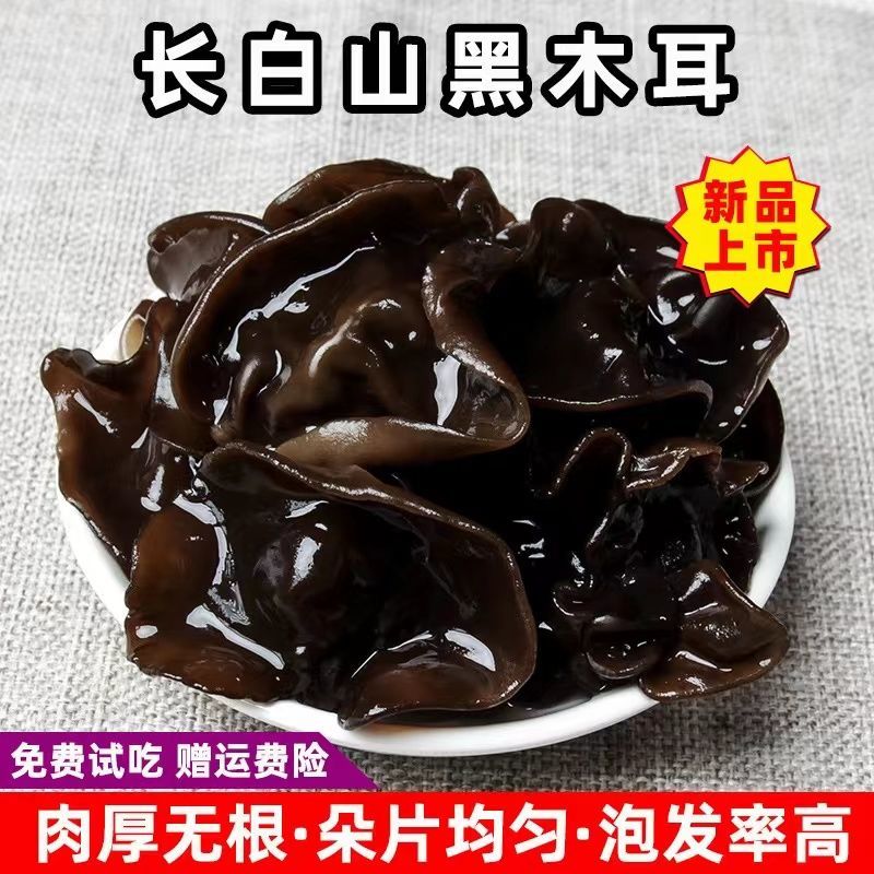 正宗特级500g特一级肉厚小碗秋木耳 玖瑶湘黑木耳