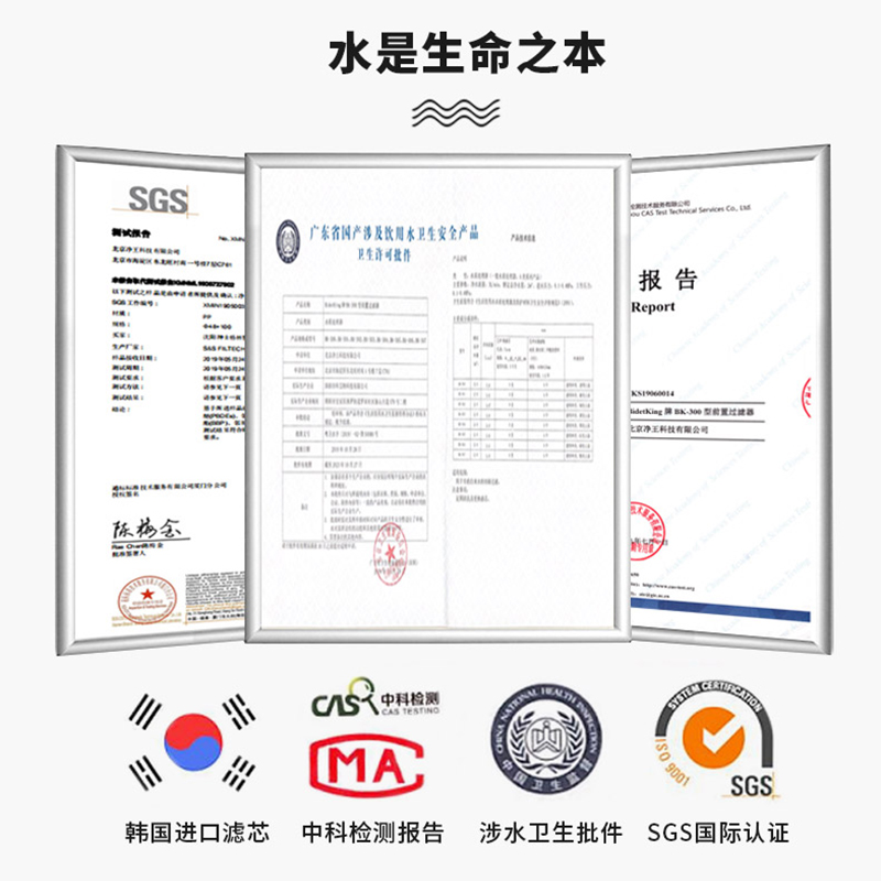 bidetking水龙头过滤器厨房家用PP棉净水器mini前置滤水器过滤嘴 - 图2