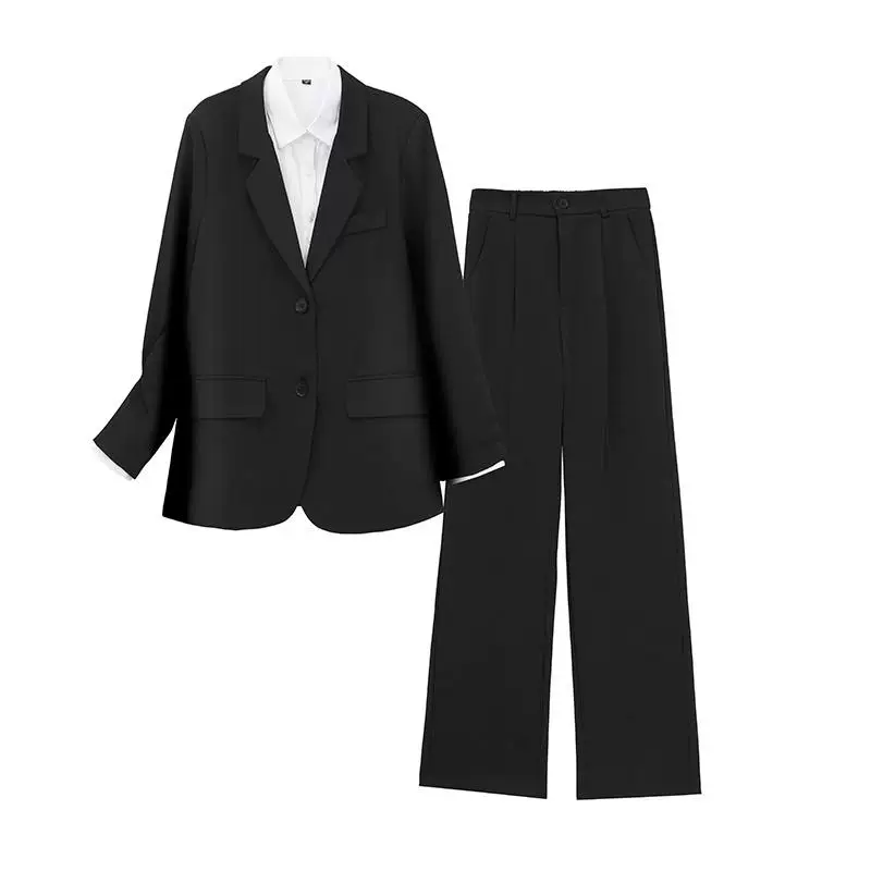 Classic suit jacket, set, for students, high-quality style