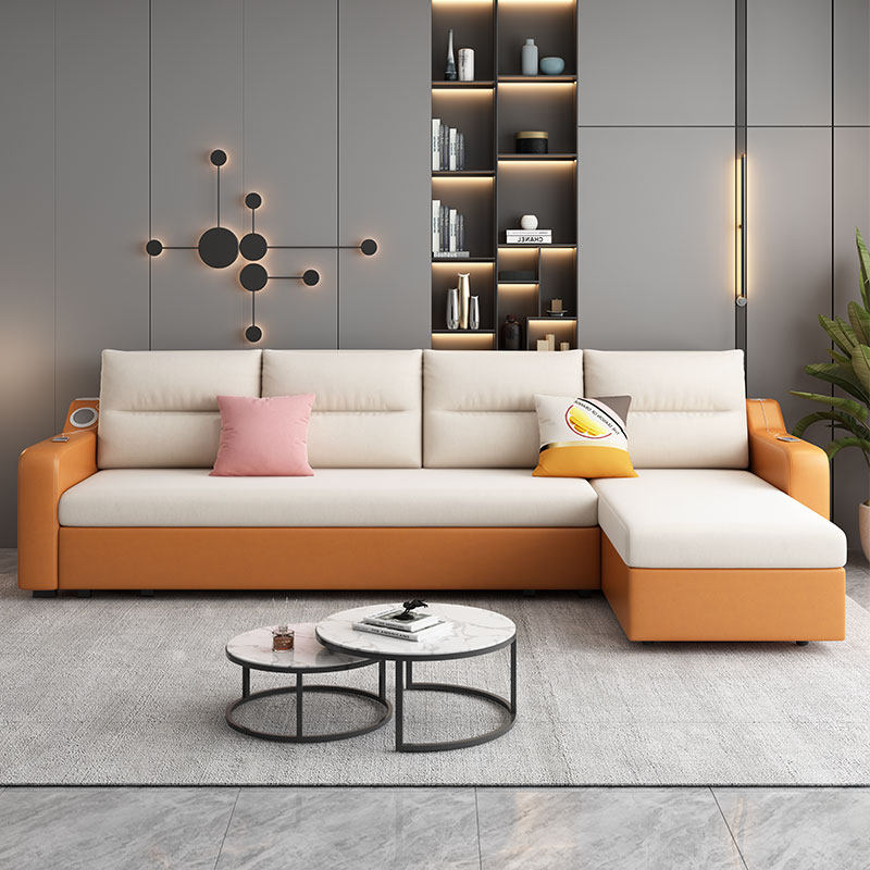 免洗科技多功能小户型客厅布沙发床 以梵沙发床