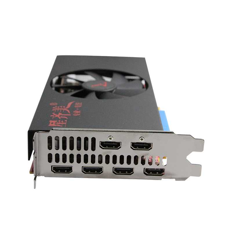 Графическая карта RX580 8G 6 HDMI мультимониторная графическая карта одна машина шесть экранов блокировка EDID версия для монитора запас графическая карта