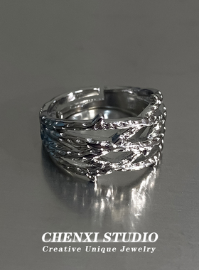 冷淡风简约个性高级感戒指男