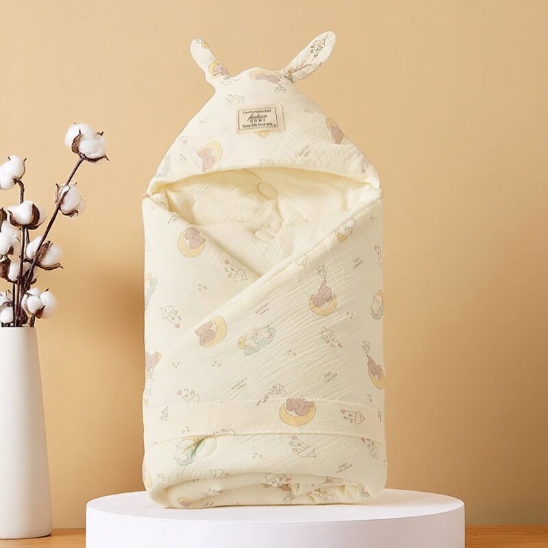婴儿抱被初生儿产房包单宝宝包巾秋冬保暖襁褓巾新生儿冬夹棉包被,淘宝优惠券,粉丝福利购,淘宝优惠卷