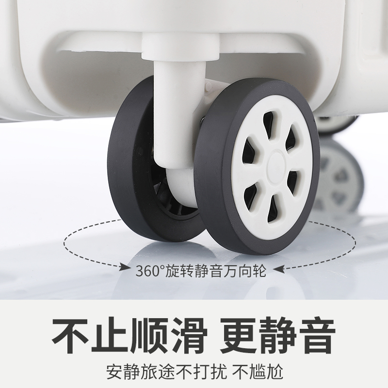 行李箱铝框款20寸拉杆箱女行旅箱静音新款2025多功能万向轮26箱子