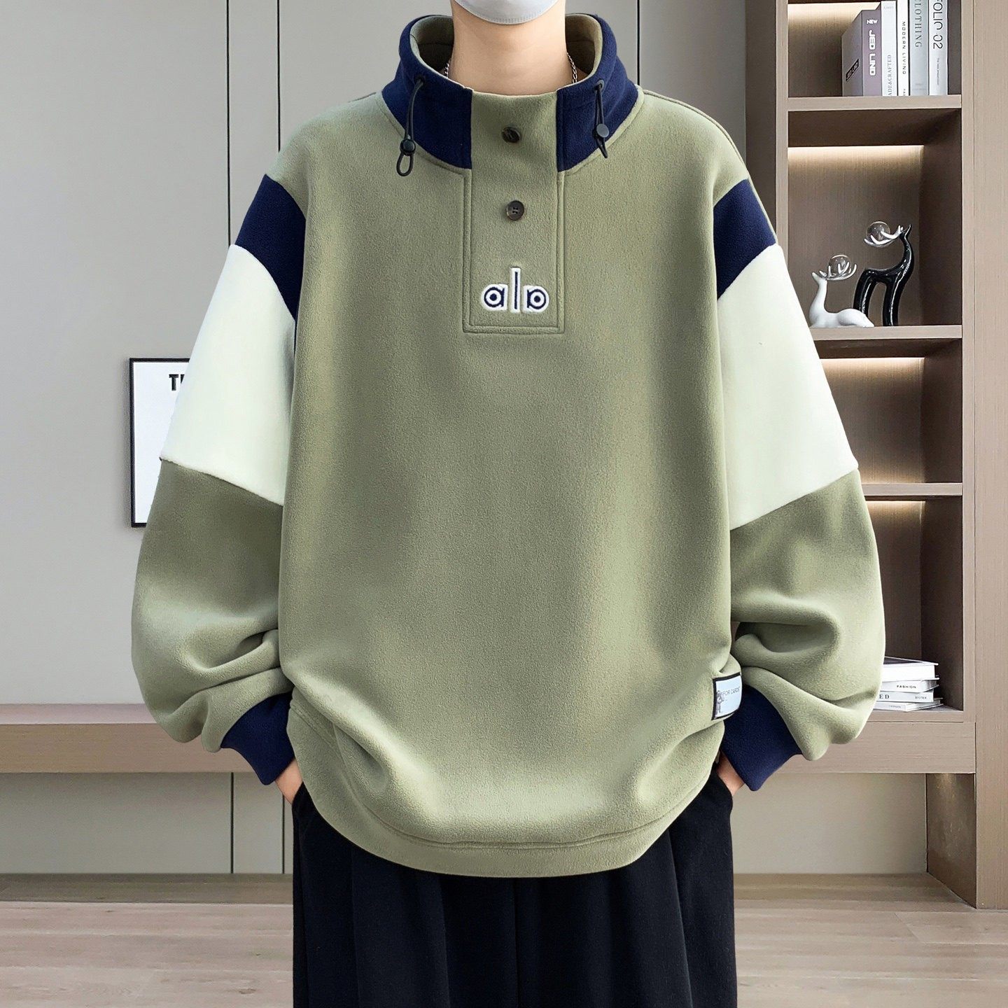 半高领卫衣男款青少年秋冬季加绒加厚内搭打底衫男生保暖长袖上衣,淘宝优惠券,粉丝福利购,淘宝优惠卷