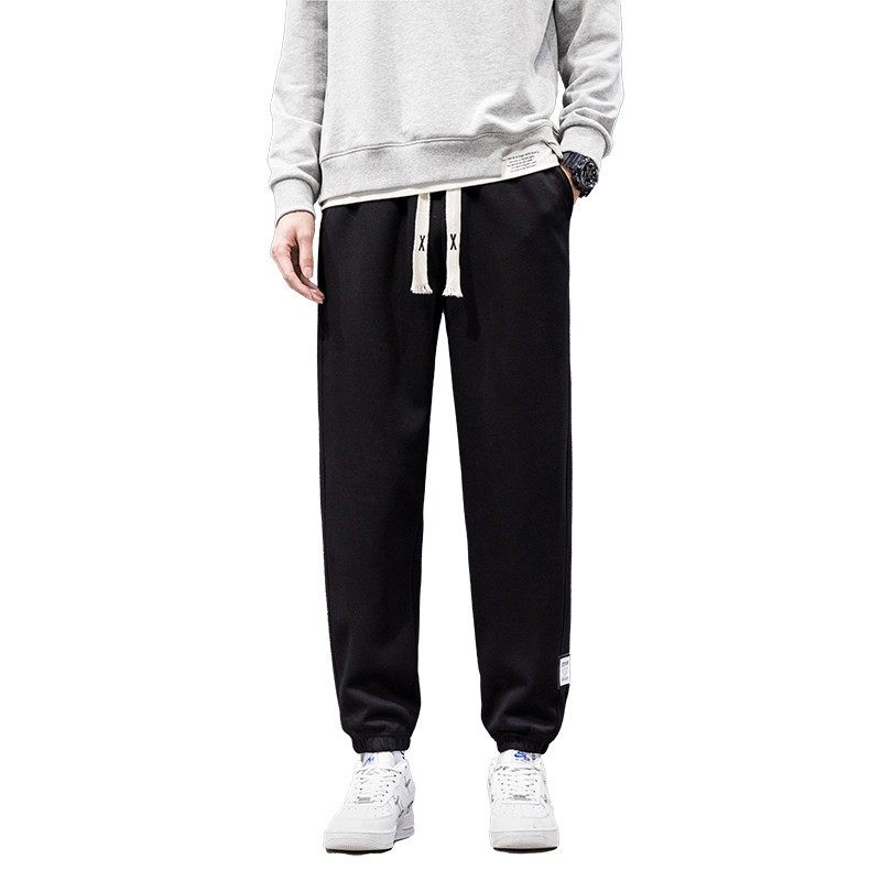 秋冬季青少年长裤子加绒男孩初中高中学生休闲运动裤大童2025卫裤,淘宝优惠券,粉丝福利购,淘宝优惠卷